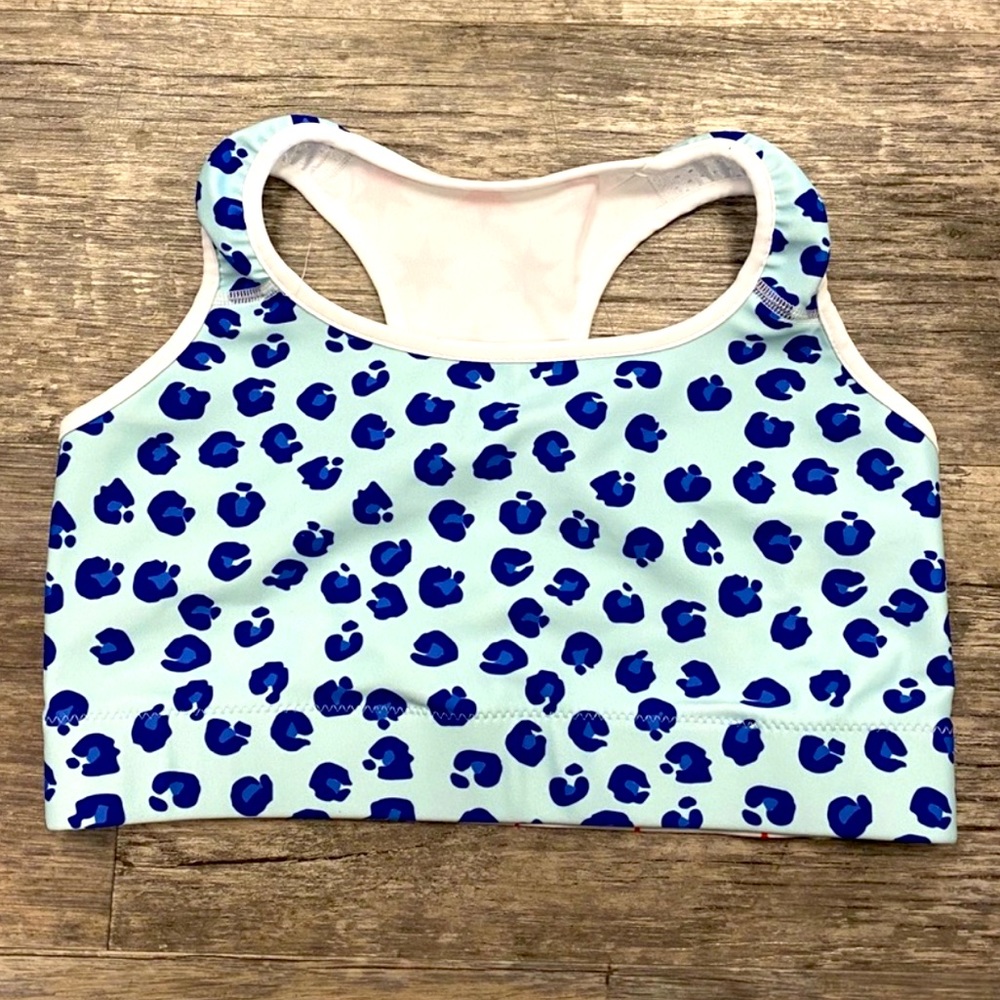 ISO!!! CHICAGO LEOPARD AND STARS RUNNING BRA!!!!